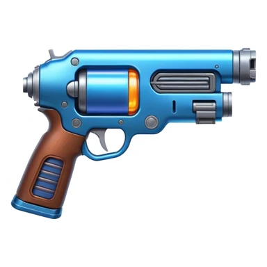 Star-Lord's quad blaster gun glowing sticker
