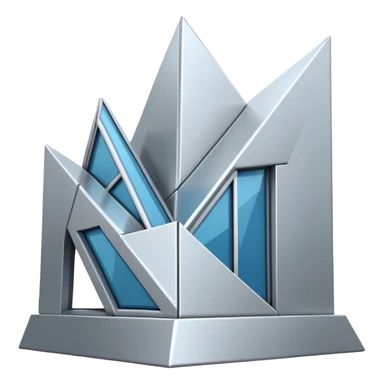 fragmented architecture sticker