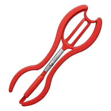 Silicon Kitchen tongs sticker