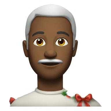 Calm Christmas morning sticker