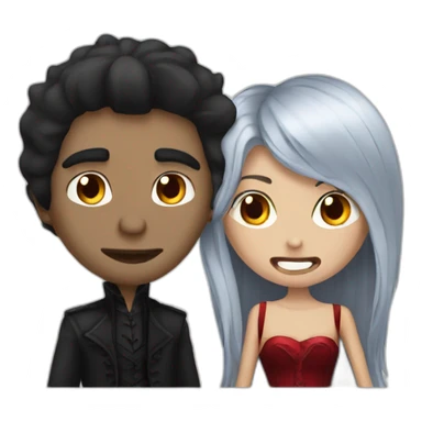 VAMPIRE BREAKUP WITH HIS GIRLFRIEND sticker