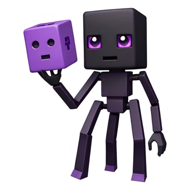 Minecraft Enderman sticker