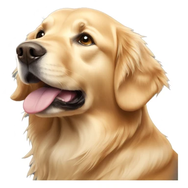 Golden retriever sticker