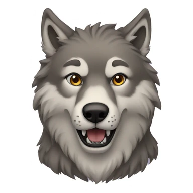 dire wolf sticker
