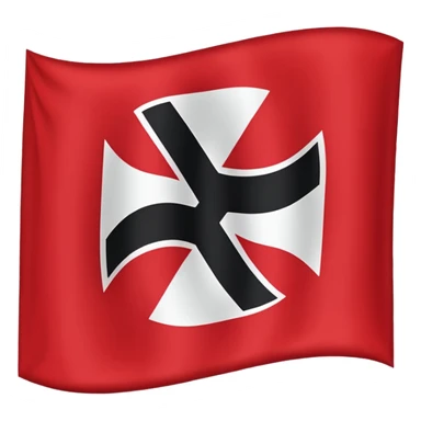 Nazi flag sticker