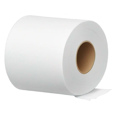 toilet paper sticker