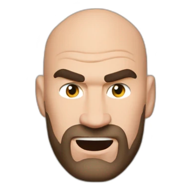 Tyson fury sticker