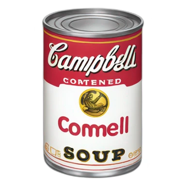 campbell soup sticker