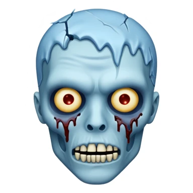 ice zombie sticker