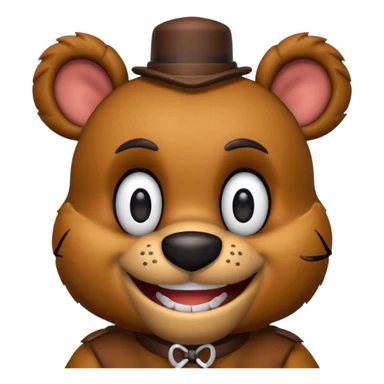 Make Freddy from fnaf sticker