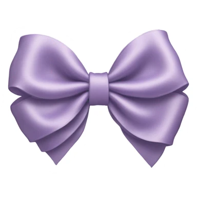 lavender bow sticker