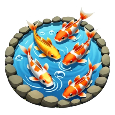 Koi Pond sticker