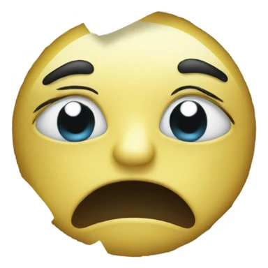 cry face with money sticker