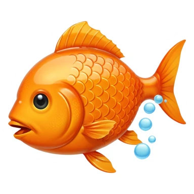 fish eat eggs sticker