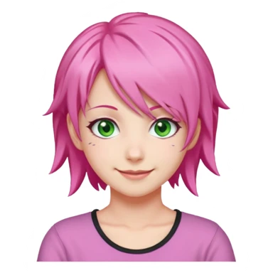 Mitsuri Kanroji, ultra détaillé, sourire narquois, mitsuri Kanroji hairstyle  sticker