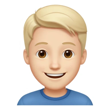 garcon blanc qui discute avec des plusieurs amis sticker