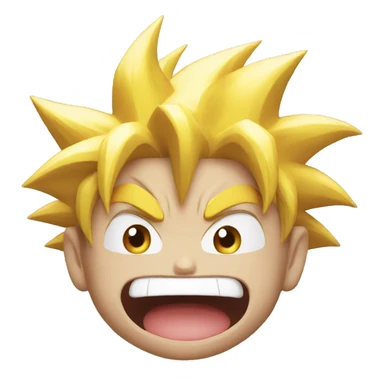 goku hungry sticker