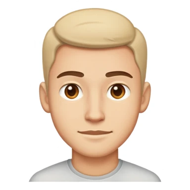 Guy side smirking  sticker