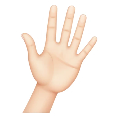 Delete this hand sticker