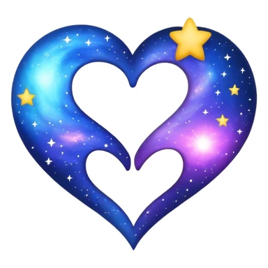 the cosmos universe love united us sticker