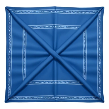 Blue bandana  sticker