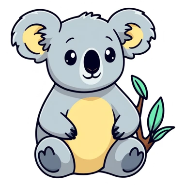 Koala  sticker