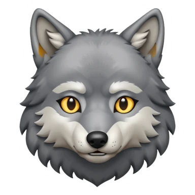 wolf ,full body. sticker