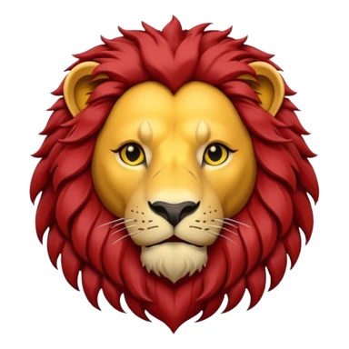 Gryffindor lion hogwarts sticker
