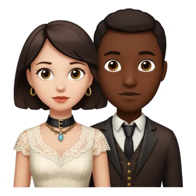 Mistress and slave sticker