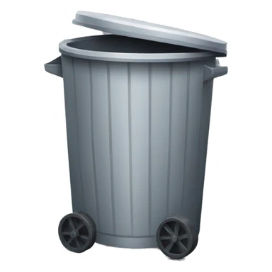 rubbish bin sticker