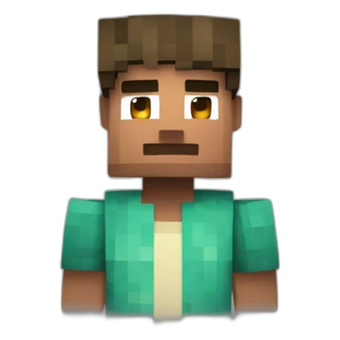 Minecraft villager sticker