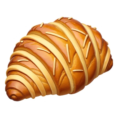 colorful croissant  sticker