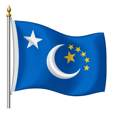 The flag of Awdal state in somaliland sticker