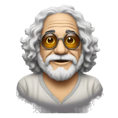 bufo jerry garcia sticker