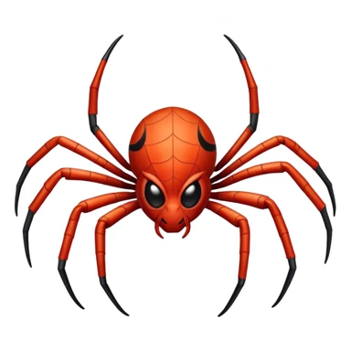 spider wearing a spider costume sticker