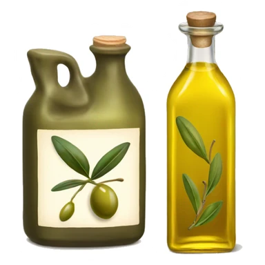 Olive Oil, Oil, Vinegar sticker