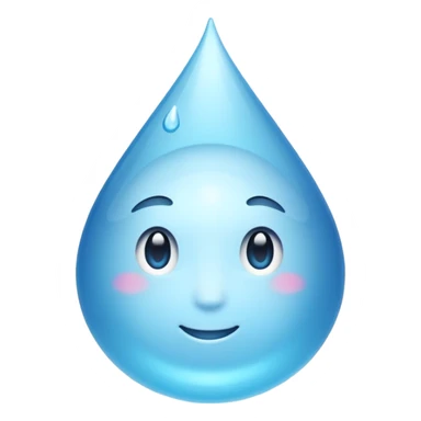 The drops are White  sticker