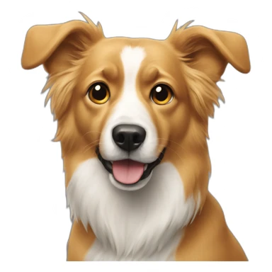 Dog looking at a axotol in real life sticker