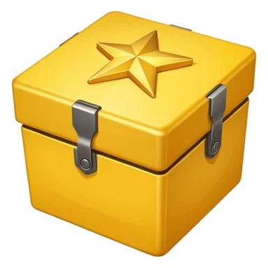 сгенерируй смайл loot box в стили классических смайлов sticker