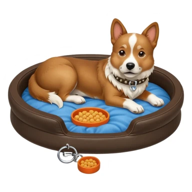 Goals:
1) Isometric view
2) Physically realistic portrayed in a way that would be expected to the average person
3) Avoid anything that could be considered offensive, even 2%

---
Now generate an image to represent a list to buy items for a new dog. sticker