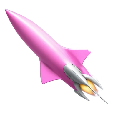 Pink Missile sticker