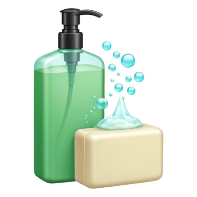 Soap and shampoo sticker