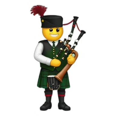 bagpipe sticker