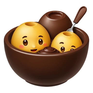 chocolate bowls sticker
