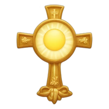 blessed sacrament sticker