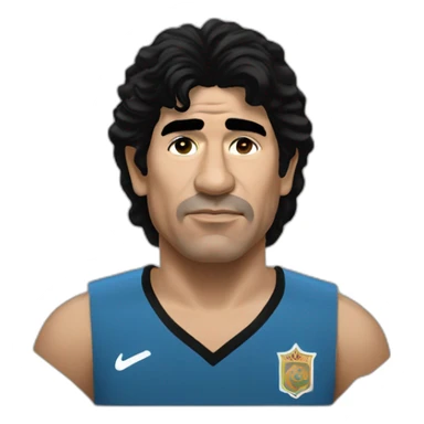 Diego maradona sticker