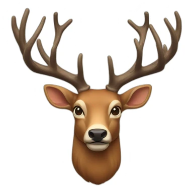 Cerf sticker