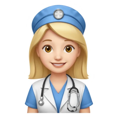 Emoji krankenschwester sticker