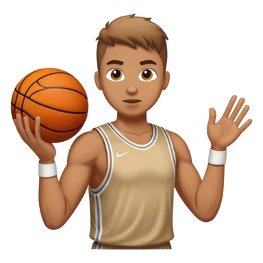 Buff basketball  sticker