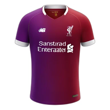 Liverpool FC jersey un purple sticker